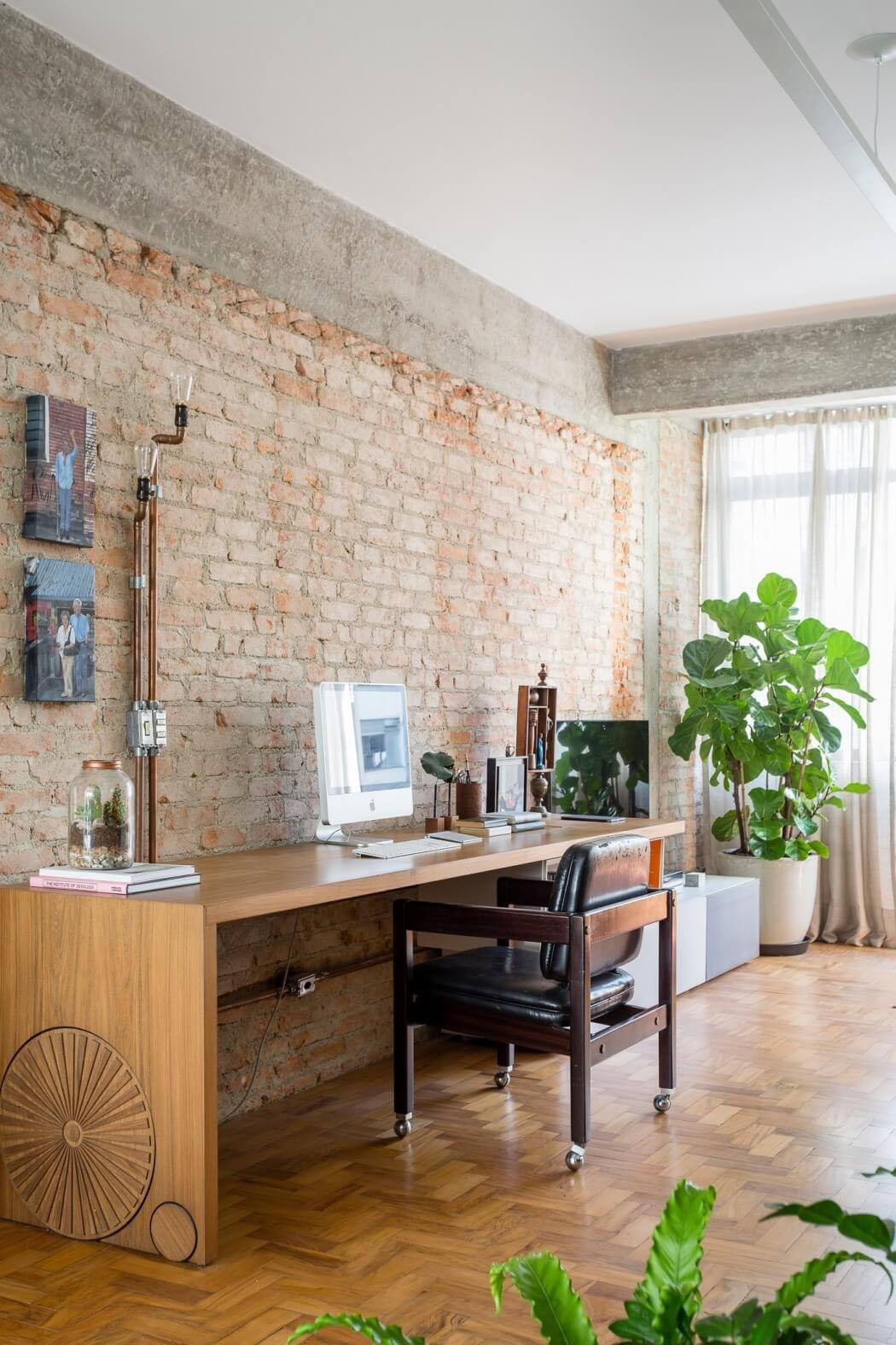 ambiance intérieure créative appartement rénové
