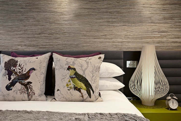 Accessoires décoratifs intéressants de l’appartement luxueux accessoires déco intérieur chambre à coucher