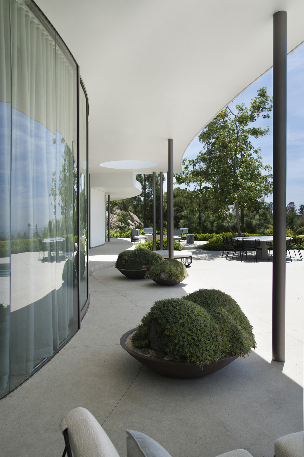 espaces outdoor maison moderne