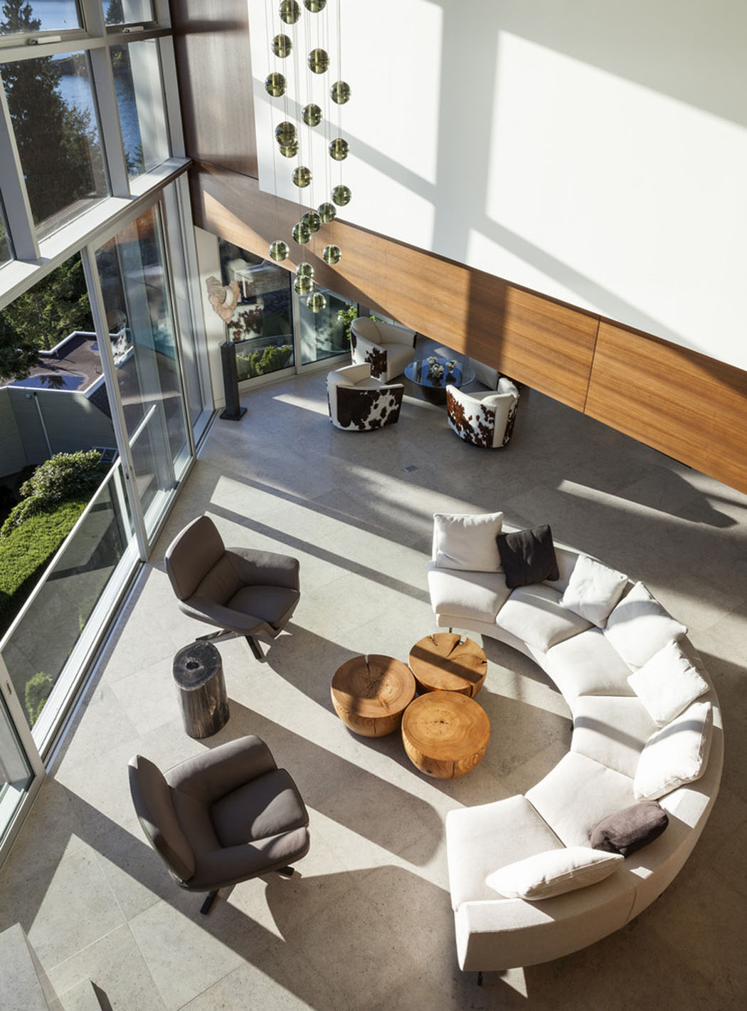 séjour intérieur mobilier moderne luxe