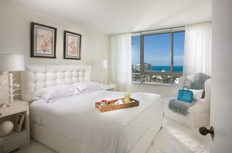 chambre design moderne appartament de vacances floride