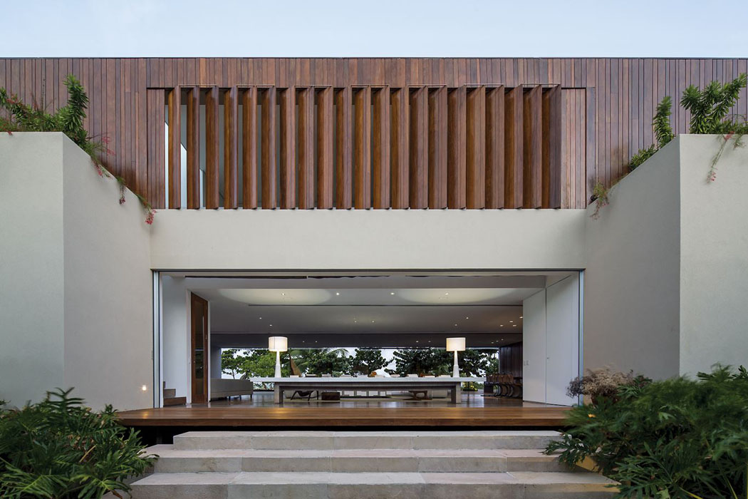 maison d'architecte vacancière vue sur la mer