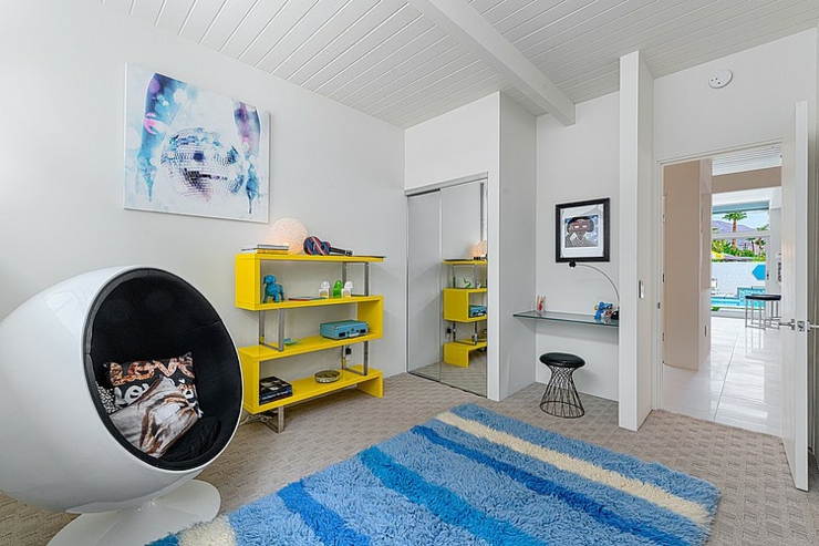 Couleurs modernes et tendance déco de cette belle demeure mobilier design tendance contemporain