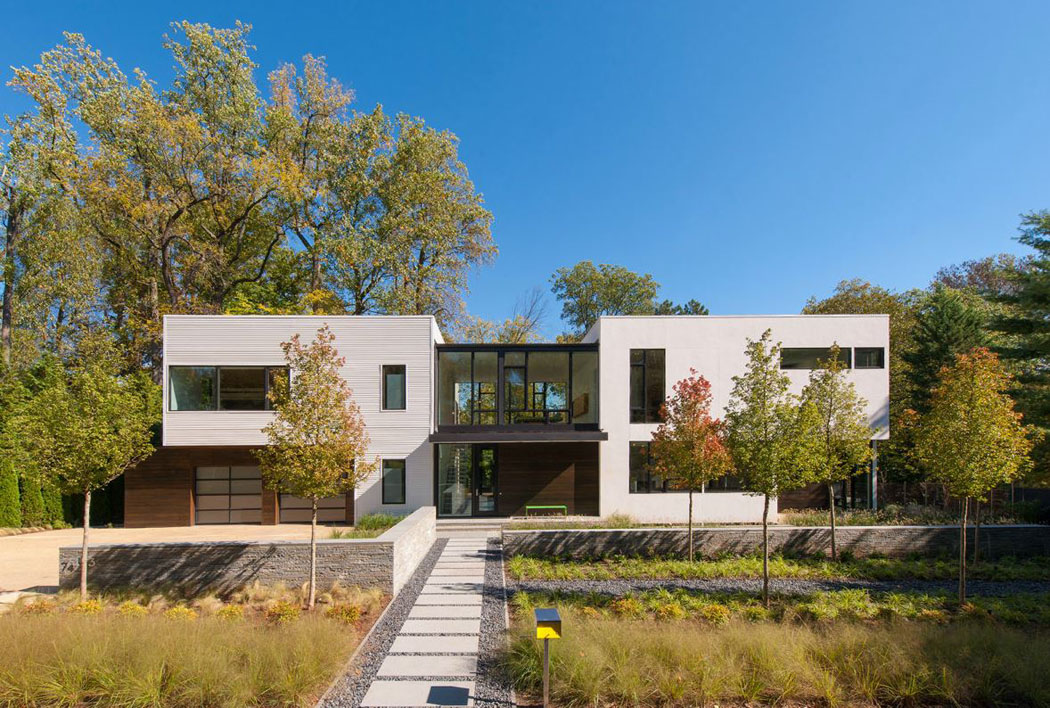 résidence contemporaine modulaire modèle