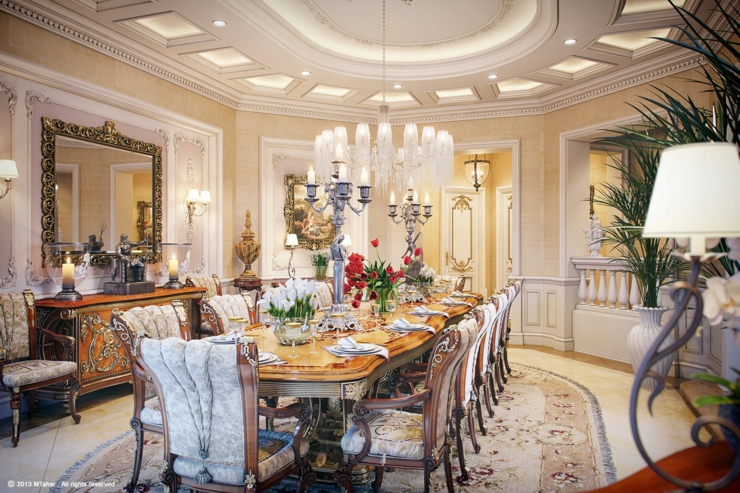 villa opulent orientale de luxe
