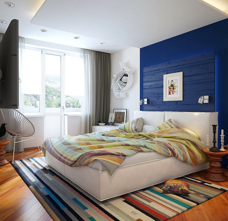 Chambre à coucher des parents chambre parentale ameublement design appartement russe