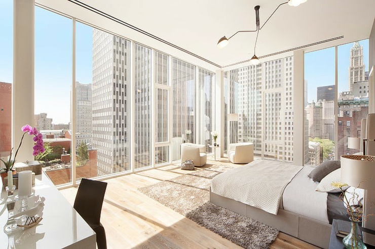 unique chambre à la vue panoramique