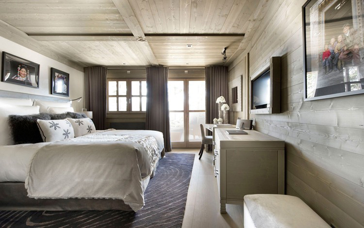 A chaque chambre sa salle de bain chambre rustique chalet de montagne ski