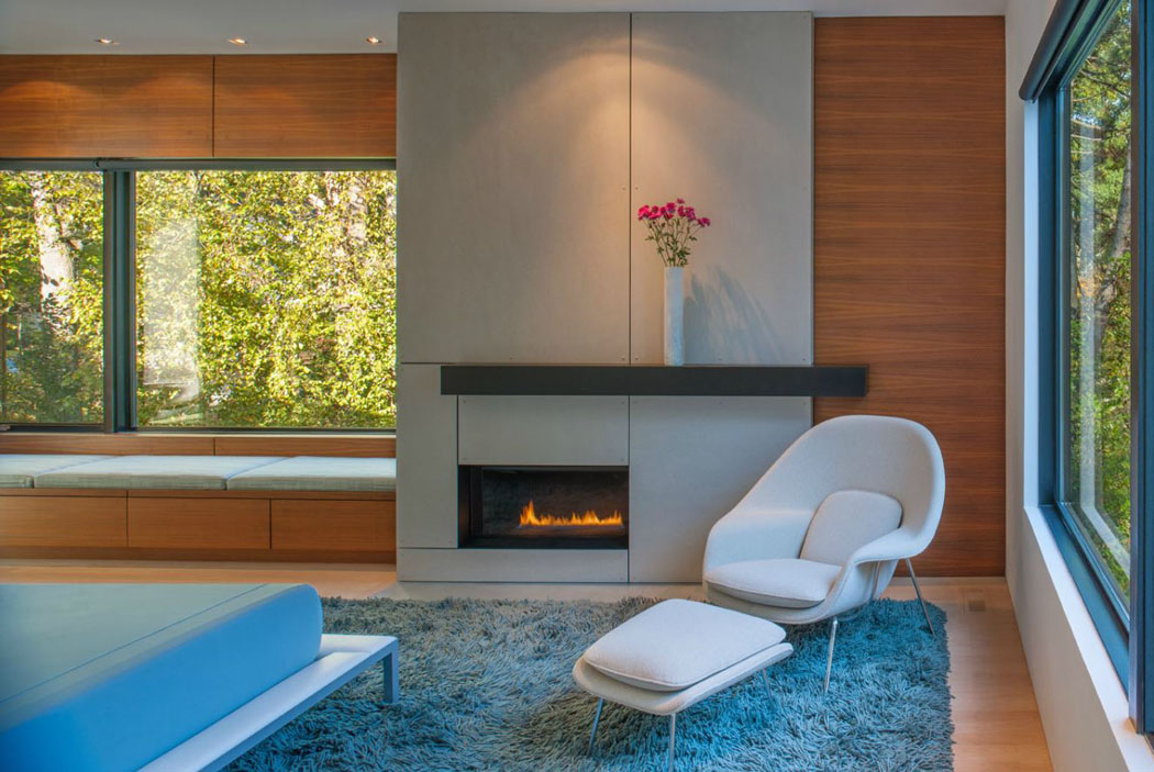 chambre minimaliste maison modulaire préfabriquée