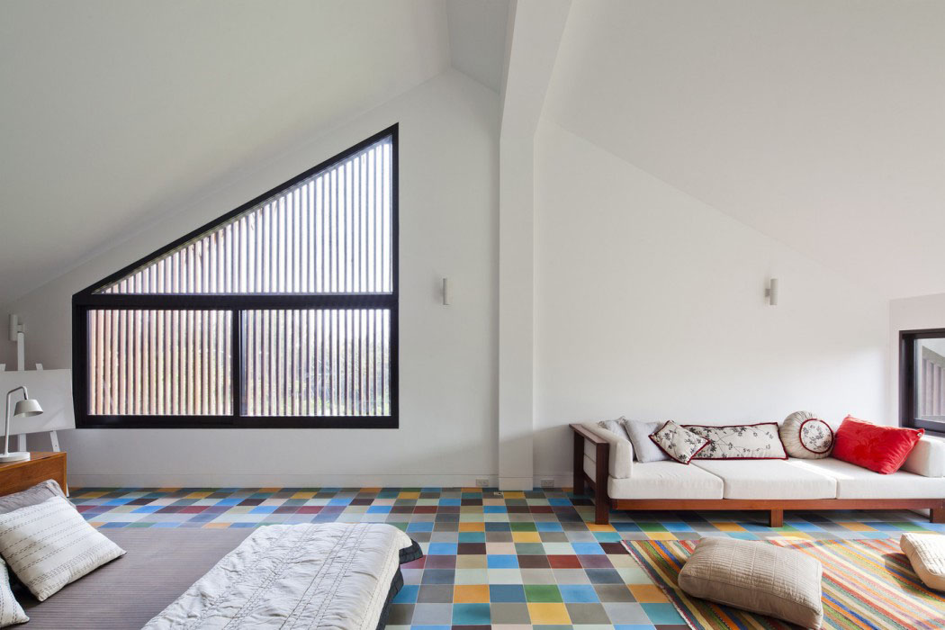 chambre spacieuse design moderne