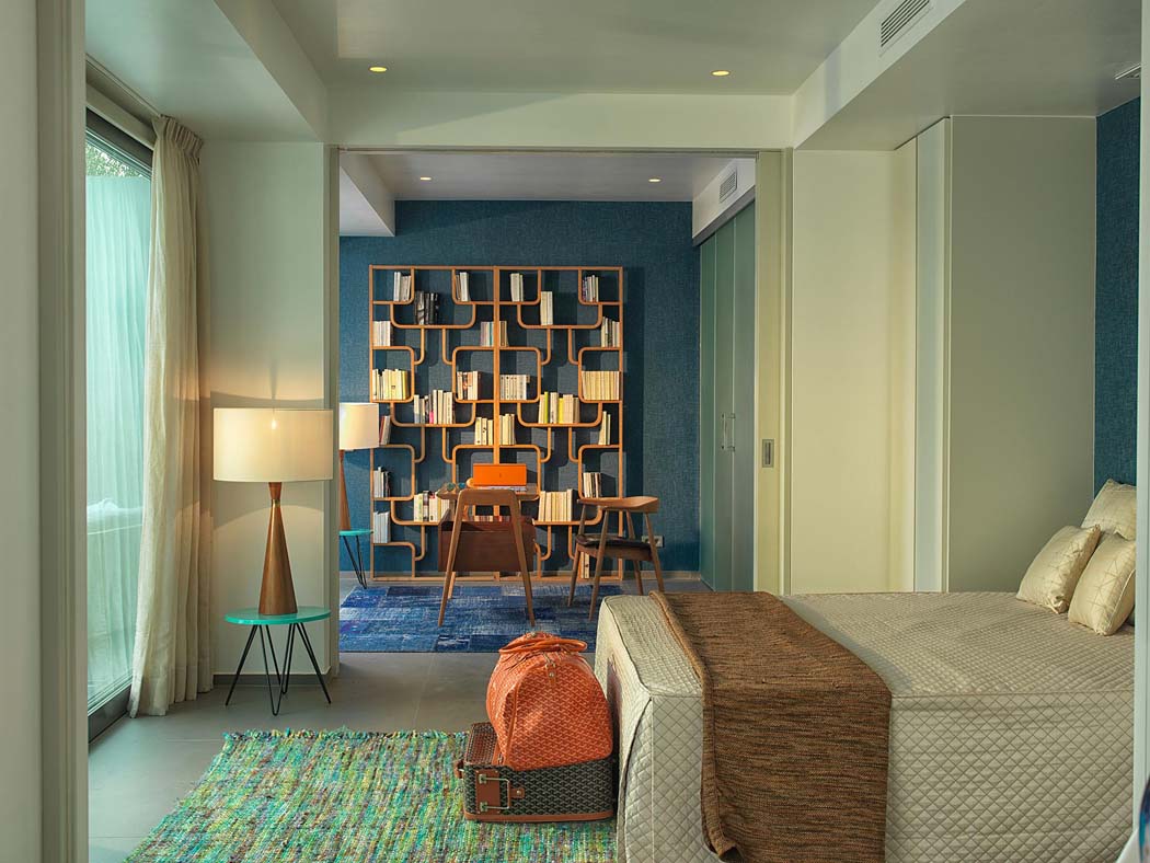 chambre design déco moderne villa de vacances luxe
