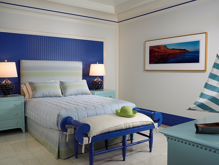 chambre épurée design résidence de haut standing floride