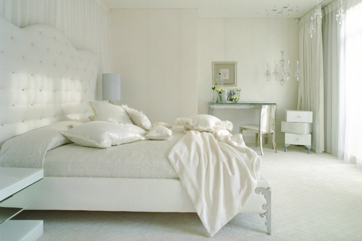 luxe chambre design intérieur élégant