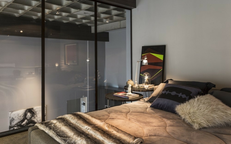 Une des chambres à coucher de cette villa de vacances chambre design unique villa de vacances