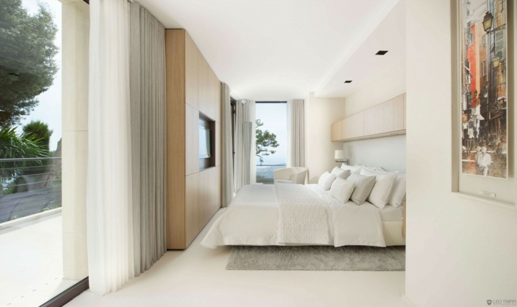 chambre parentale villa exotique prestige villefranche