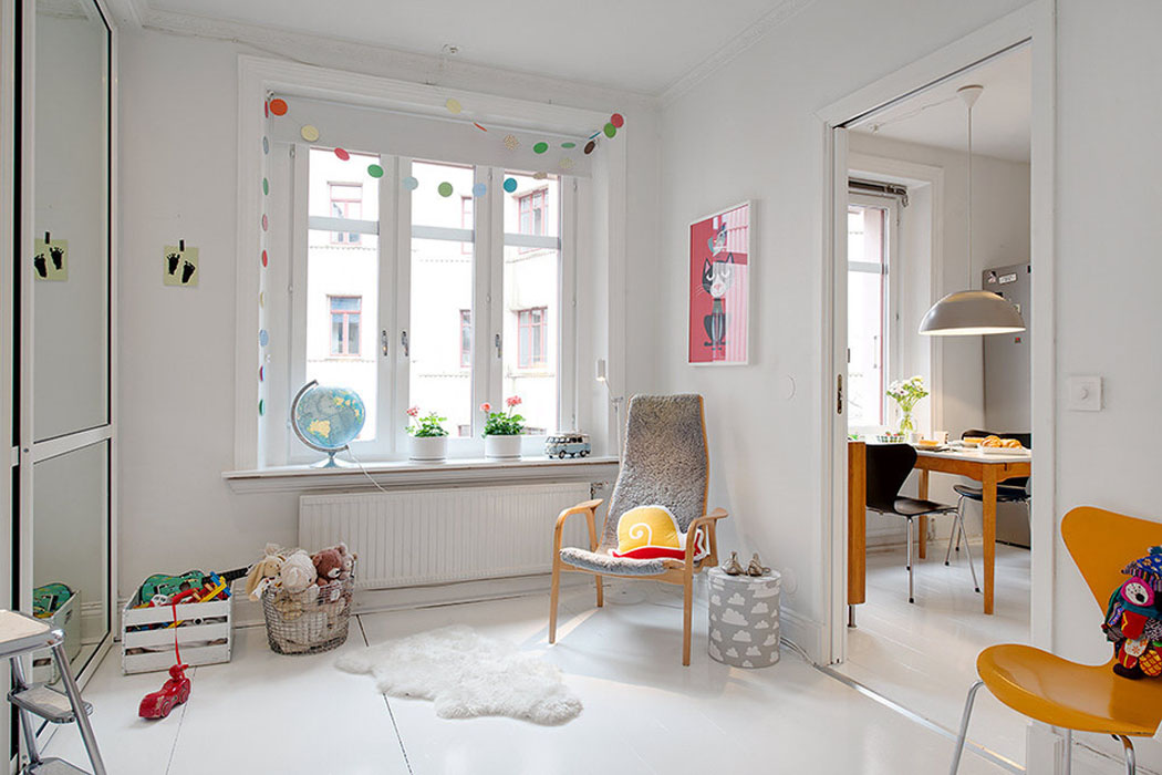 chambre d'enfant design scandinave minimaliste