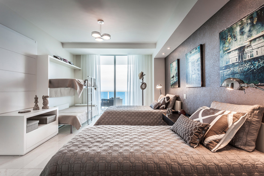 Chambre pour 4 personnes avec vue mer