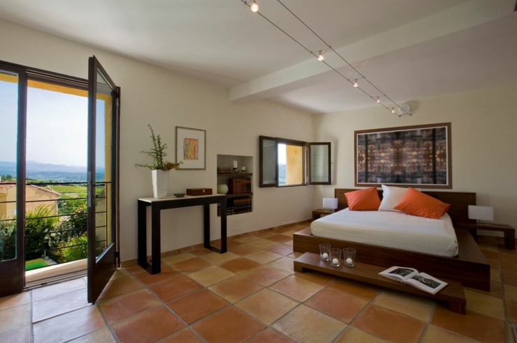 chambre sol terre cuite