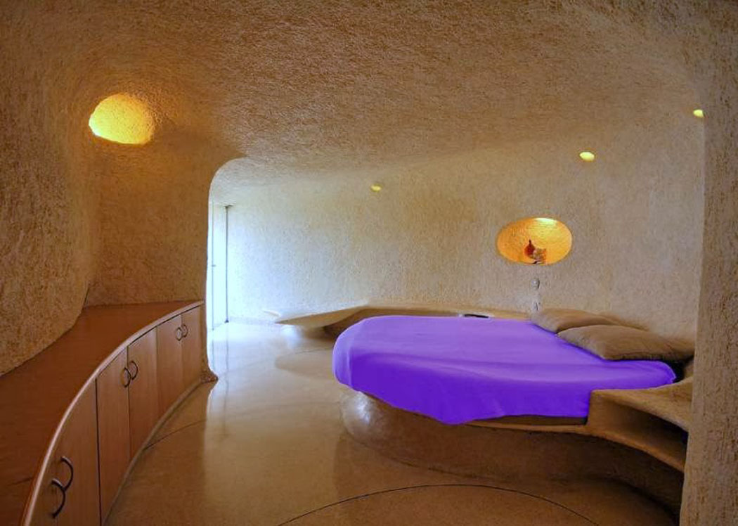chambre minimaliste résidence originale atypique nautilus
