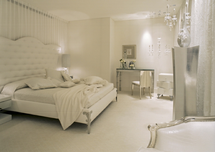 chambre à coucher tons beiges crème 