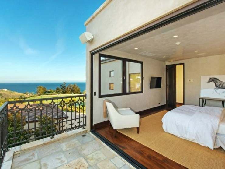 Mur vitrée amovible et terrasse avec vue superbe Panorama vue chambre propriété de prestige