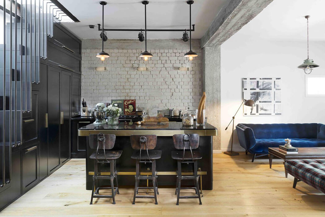 belle cuisine design influence nuance industriel