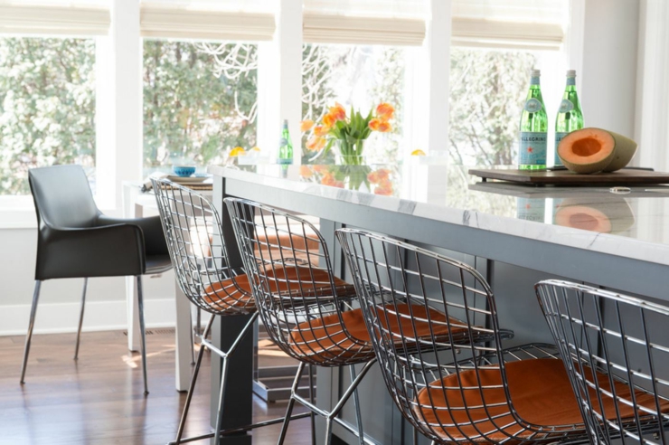 tabouret de comptoir design contemporain