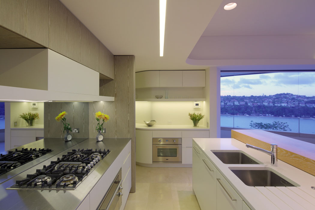 cuisine moderne design lis futuriste