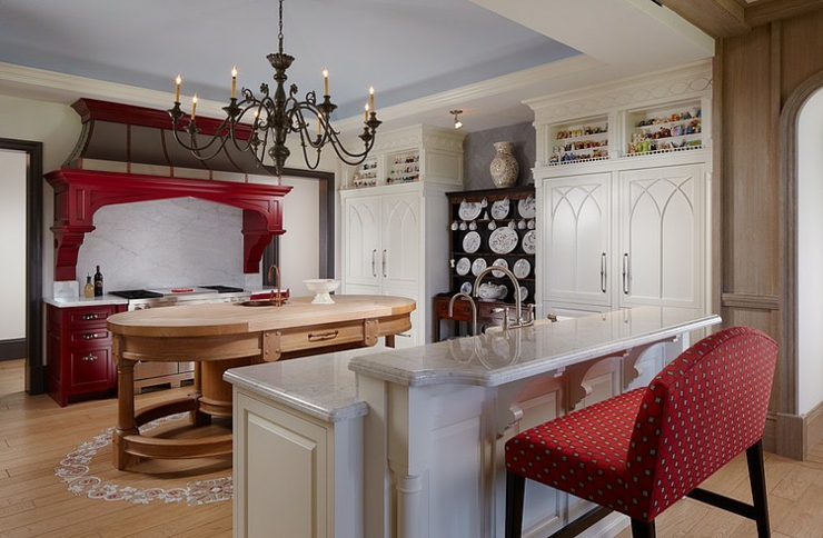 cuisine marbre design conviviale maison de luxe