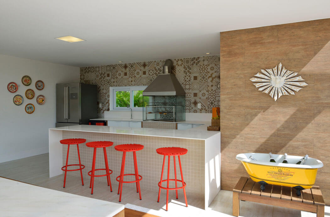 cuisine outdoor estivale design déco frais