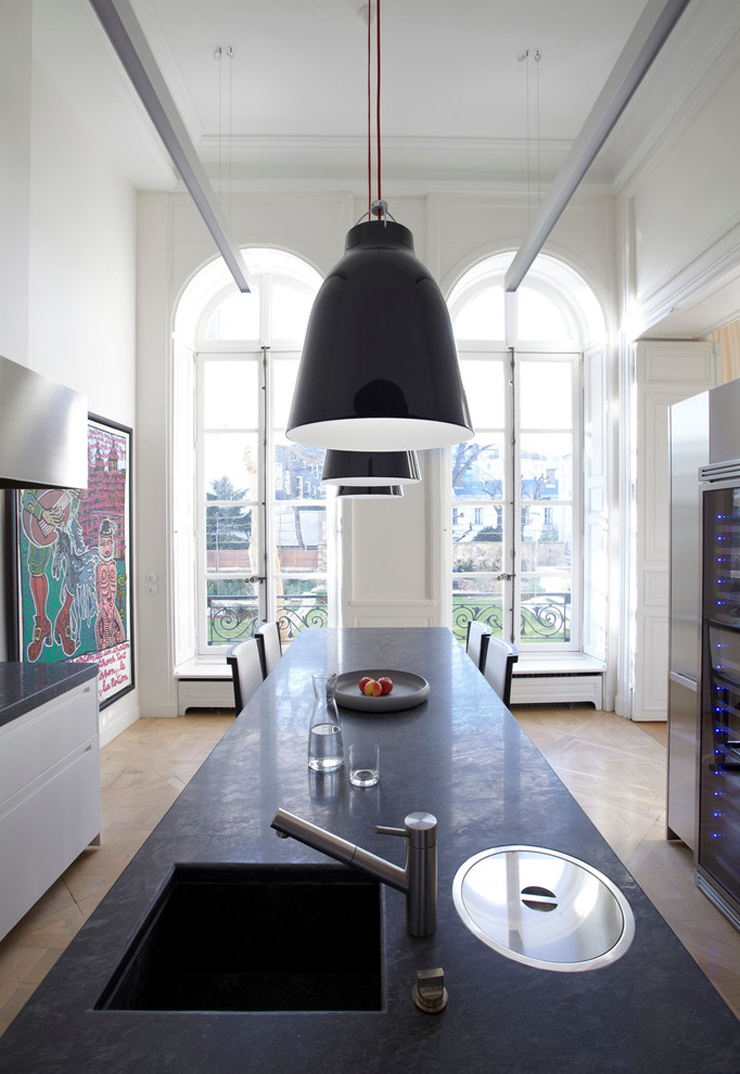 cuisine contemporaine belle demeure de luxe