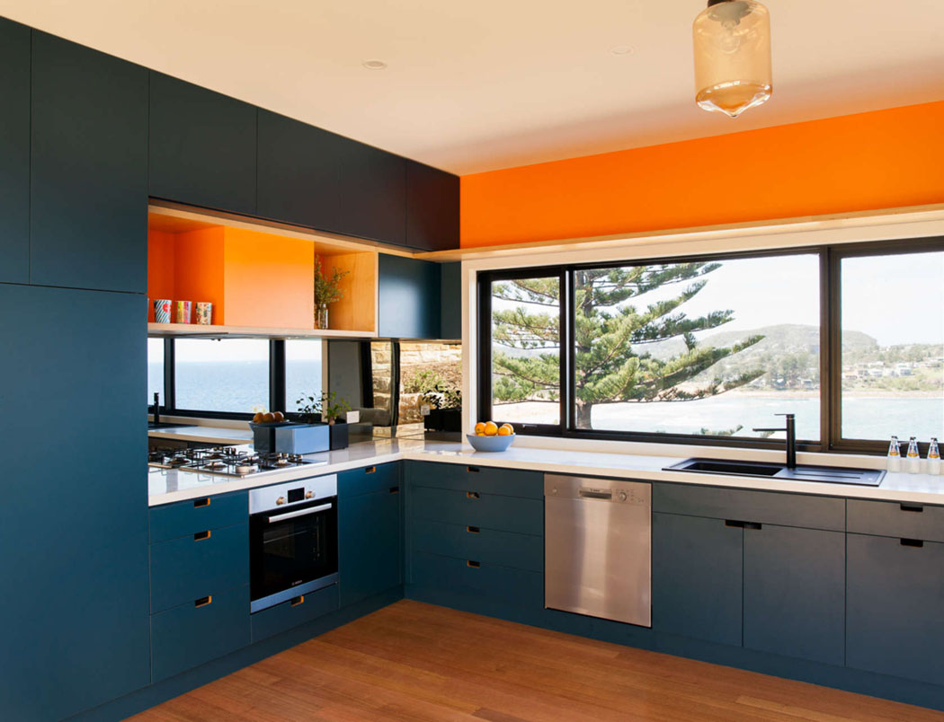 cuisine décoration design couleurs fraiches
