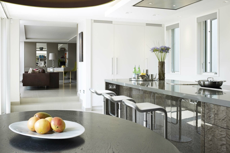 cuisine design blanc luxe