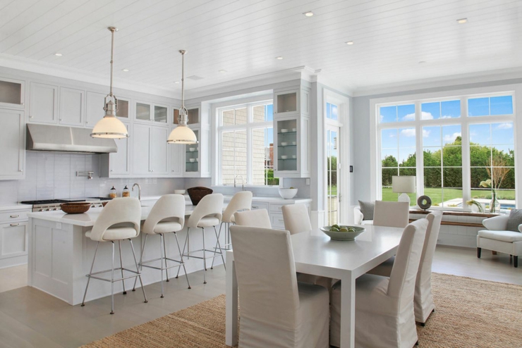 cuisine design luxe en blanc