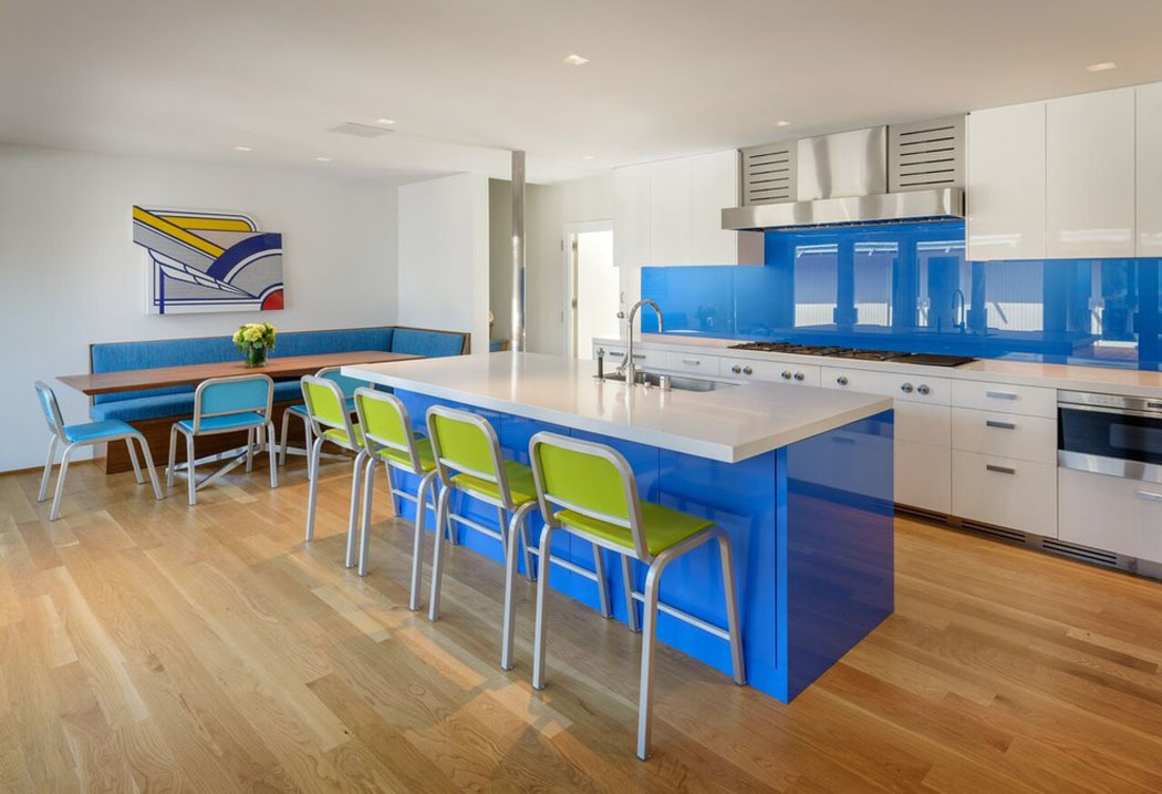 belle cuisine séparée design moderne