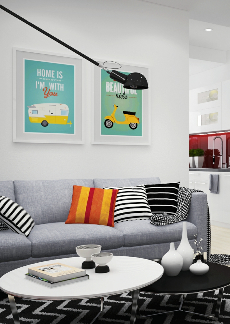 Assises au design scandinave simple et chic décoration moderne design scandinave