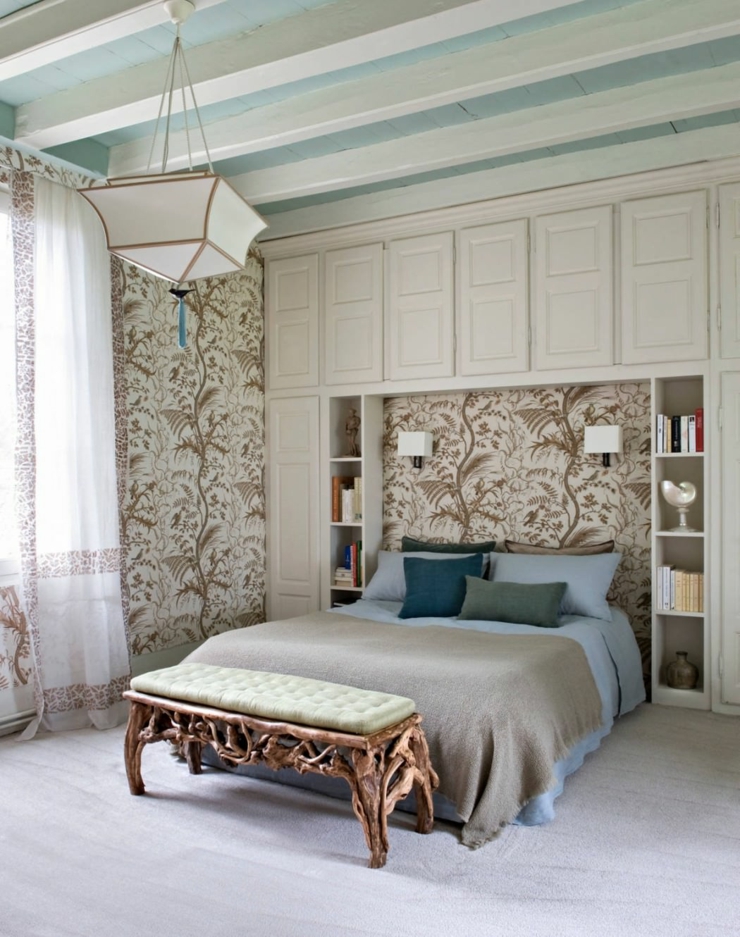 Chambre parental à la décoration d’antan chambre sympa rustique résidence familiale