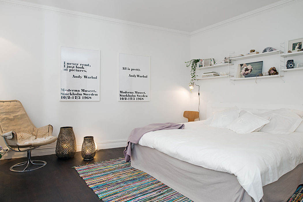 chambre des parents appartement design minimaliste