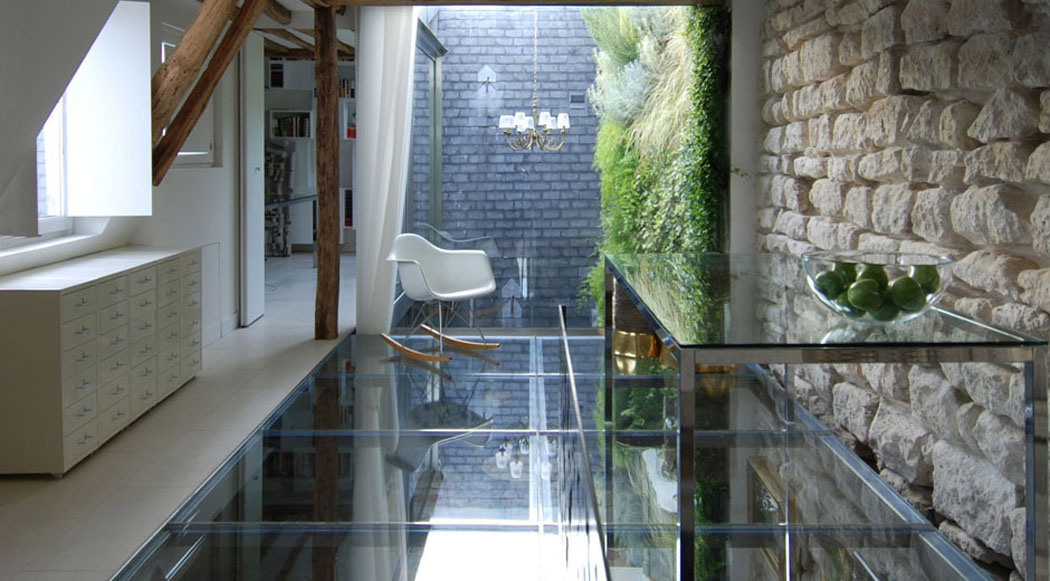 beau duplex de ville paris design luxe