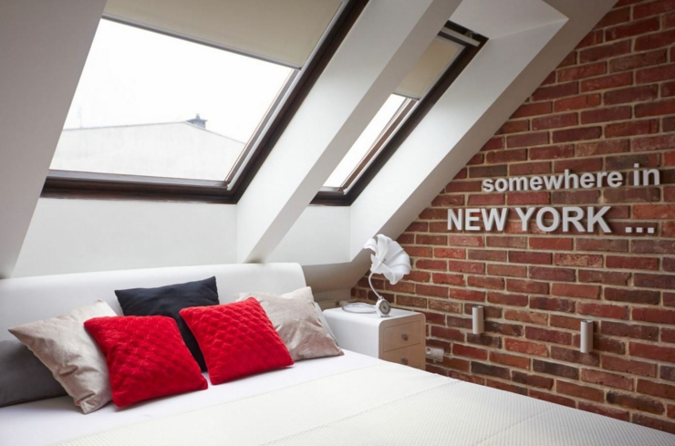 Déco maison moderne et jeune inspirée par les voyages sympa chambre appartement duplex