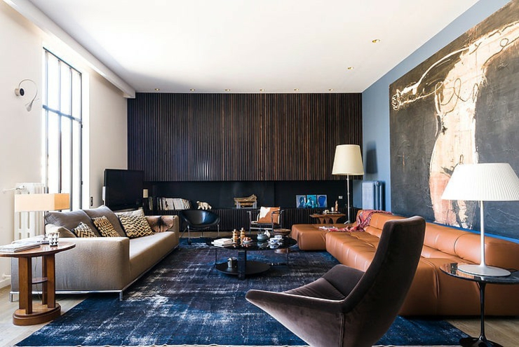 séjour appartement décoration design créative