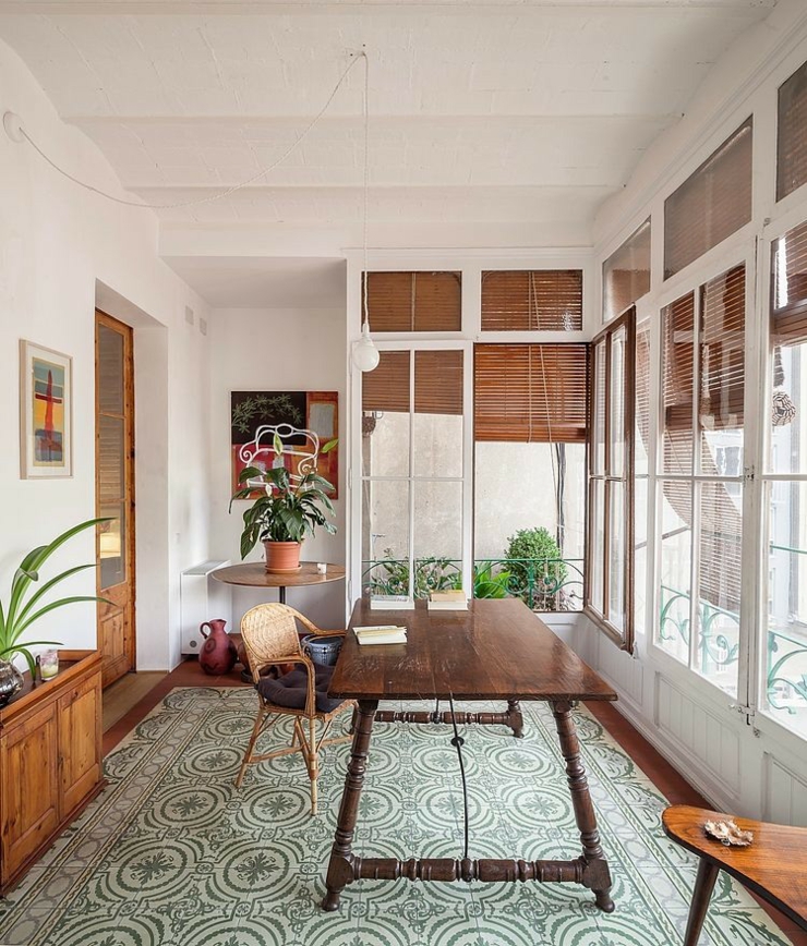 logement de ville rustique barcelone