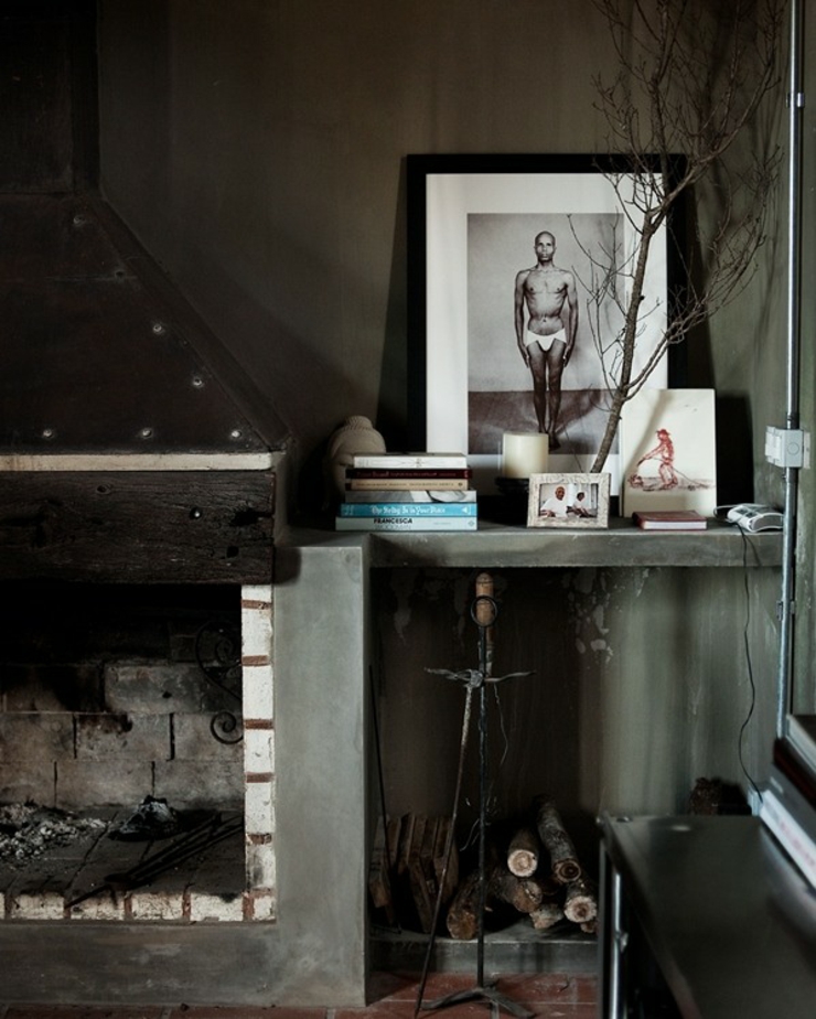 couleurs sombres murs imparfaits