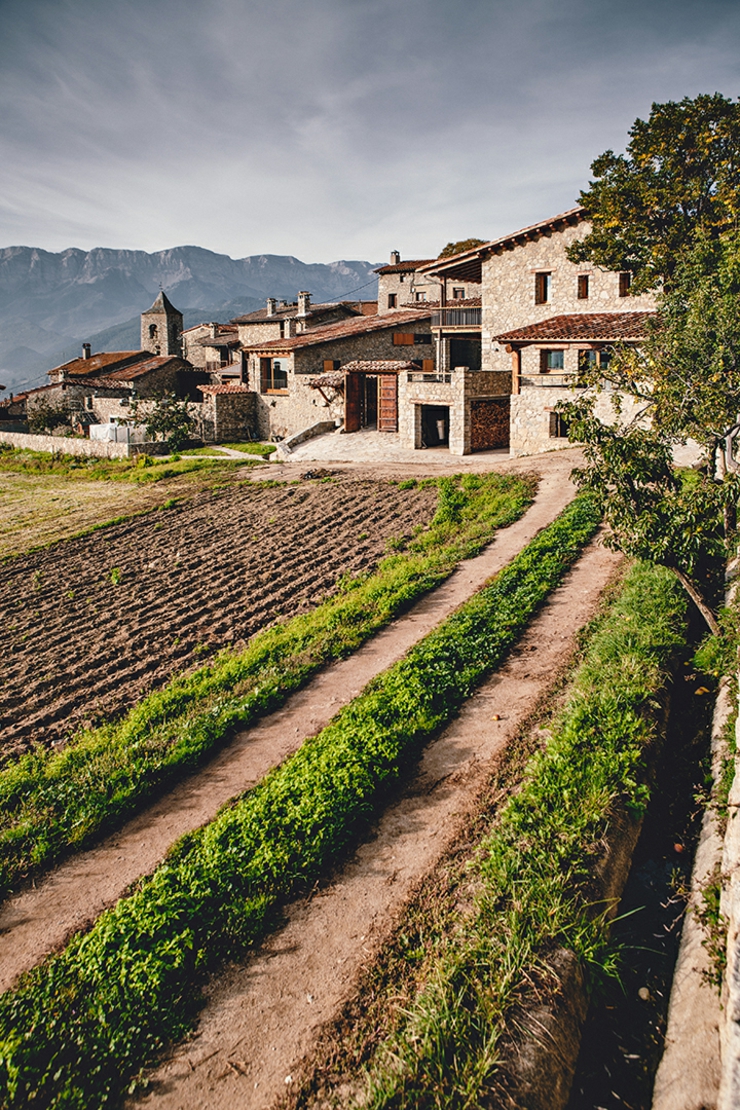 maison rustique village traditionnel