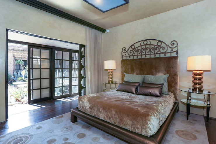 Chambre d'amis maison d'architecte luxe