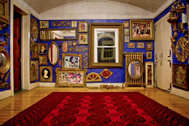 salle d'art intérieur décoration style gitan