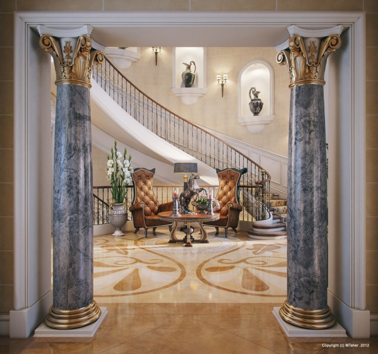villa de vacances exotique orientale