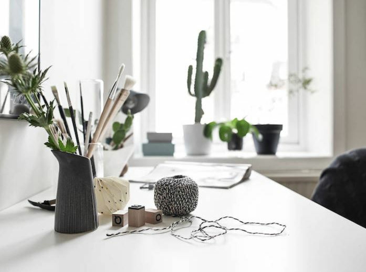 objets de déco design scandinave appartement