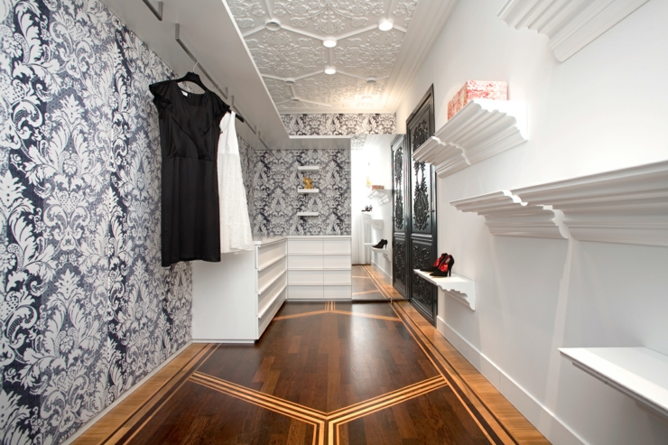 Le dressing de la résidence de haut standing dressing luxe design prestige chic