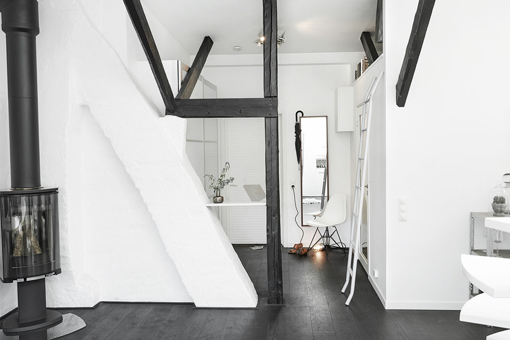entrée appartement moderne design scandinave